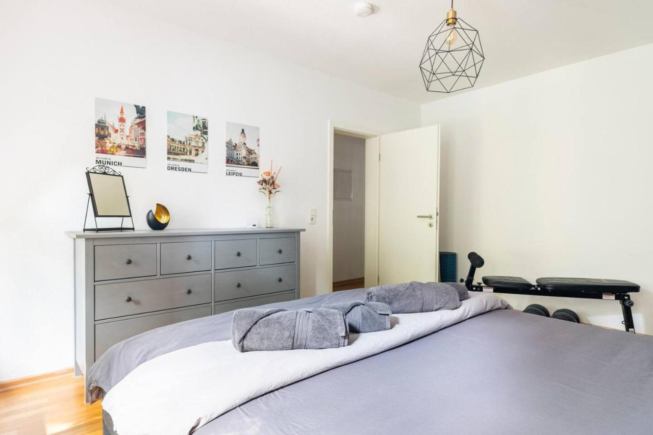 Super Zentrale, Gemutliche Wohnung Mit Balkon Leipzig Eksteriør billede