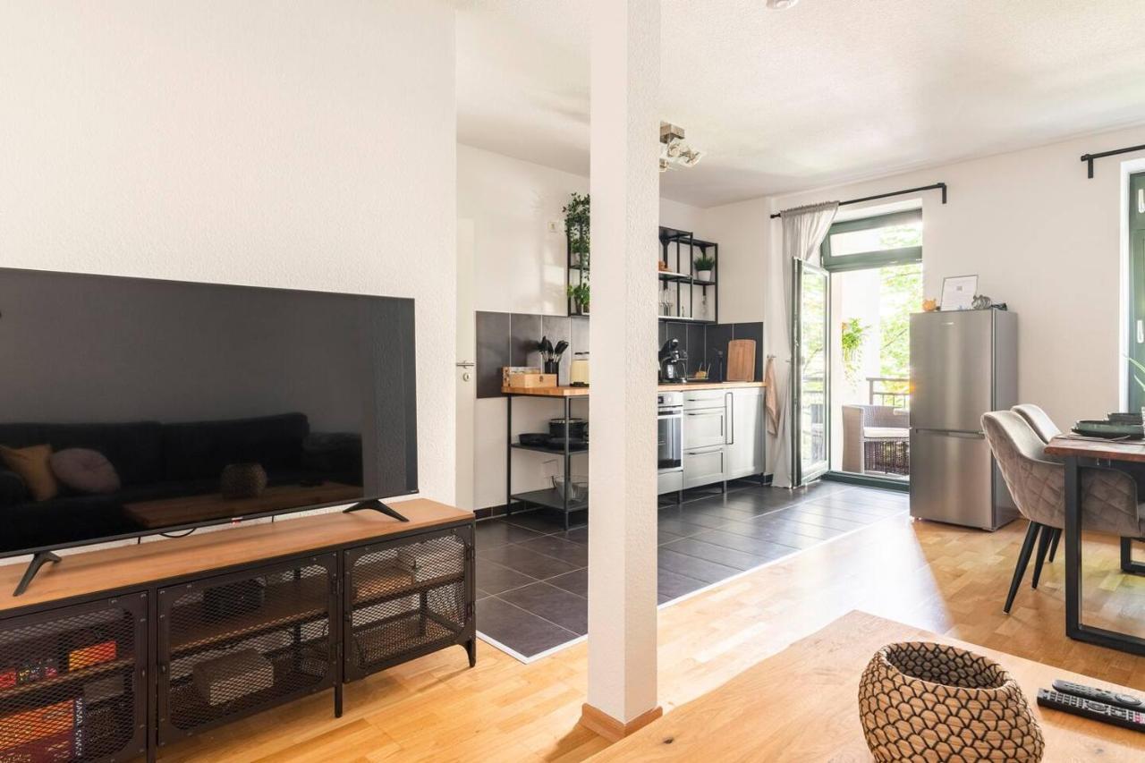 Super Zentrale, Gemutliche Wohnung Mit Balkon Leipzig Eksteriør billede