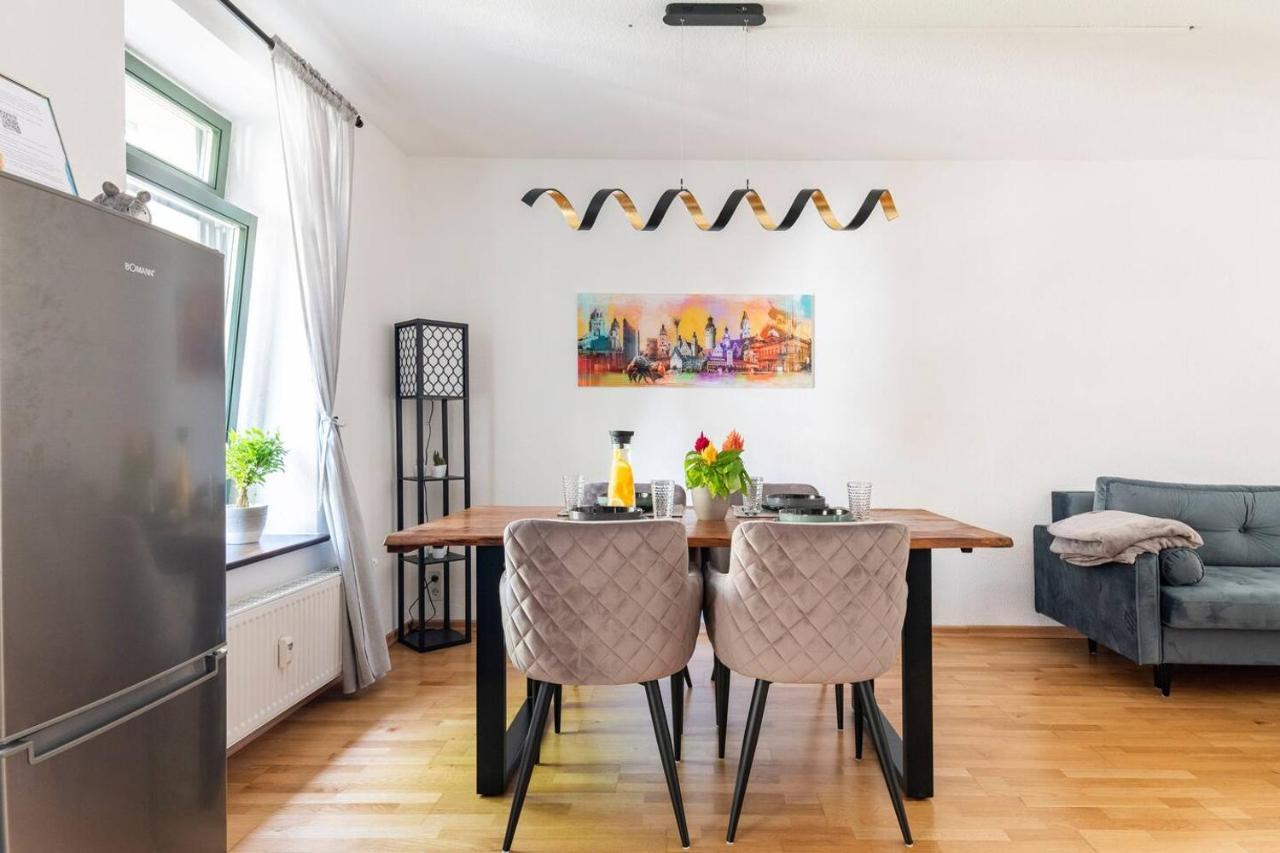 Super Zentrale, Gemutliche Wohnung Mit Balkon Leipzig Eksteriør billede