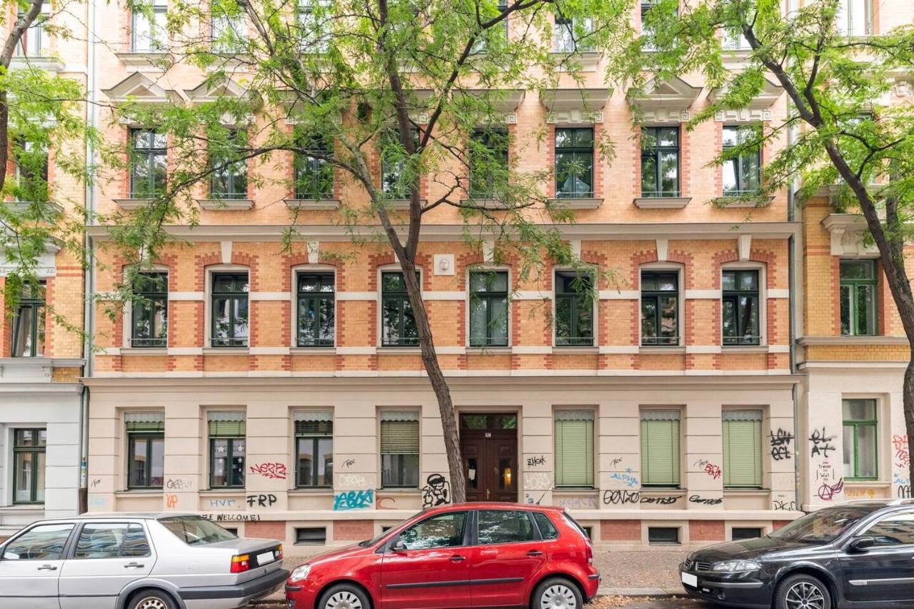Super Zentrale, Gemutliche Wohnung Mit Balkon Leipzig Eksteriør billede